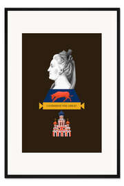 Gerahmter Kunstdruck Katharina die Grosse