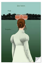 Wandsticker Pride and Prejudice - Stolz und Vorurteil