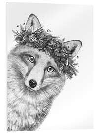 Gallery print Fox with wreath