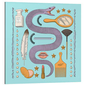 Magnettafel Carré Schlange