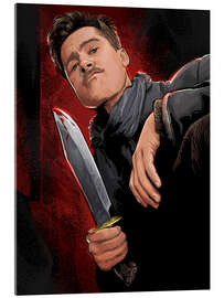 Acrylglasbild Aldo Raine - Inglourious Basterds