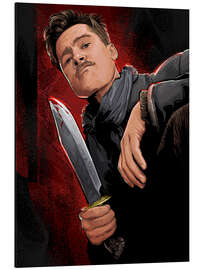 Magnettafel Aldo Raine - Inglourious Basterds