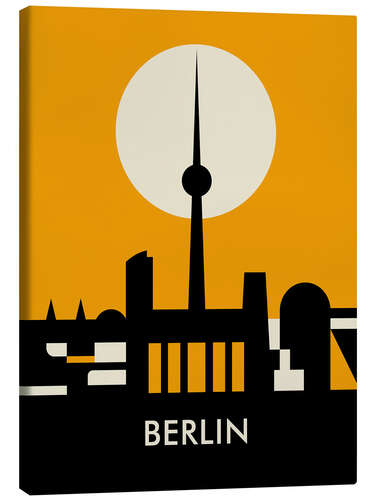 Tableau sur toile Horizon de Berlin