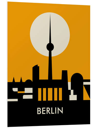 PVC-taulu Berlin Skyline