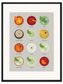 Gerahmter Kunstdruck Classic Cocktails