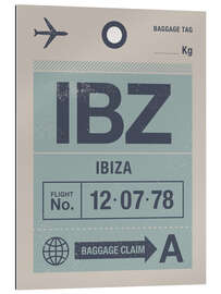 Gallery print Ibiza Travel Tag