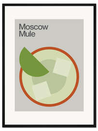 Gerahmter Kunstdruck Moscow Mule Cocktail