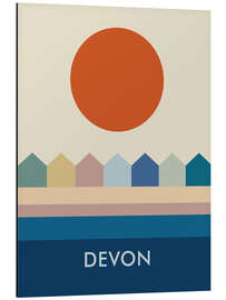 Magnettafel Devon Strandhütten