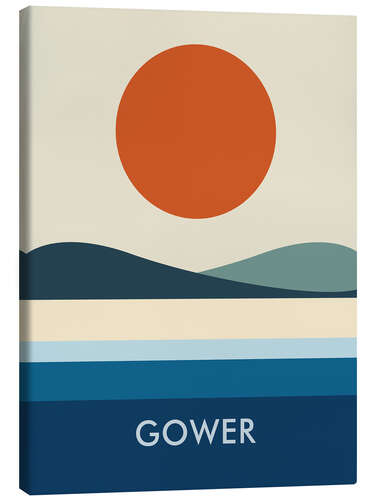 Canvas print Gower