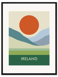 Gerahmter Kunstdruck Irland