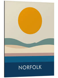 Tableau en aluminium Norfolk