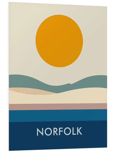 Foam board print Norfolk