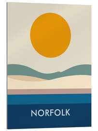 Tableau en plexi-alu Norfolk