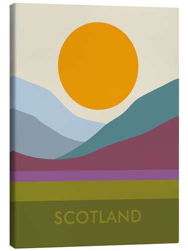 Canvas print Scotland