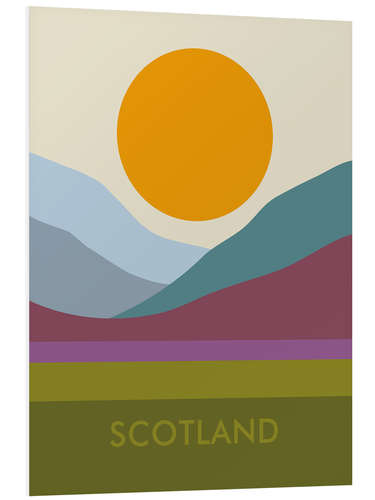 Foam board print Scotland