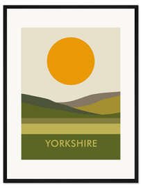Gerahmter Kunstdruck Yorkshire