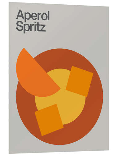 Bilde på skumplate Aperol Spritz Cocktail