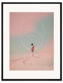 Gerahmter Kunstdruck Traumfischer