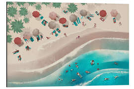 Magnettafel Der Strand