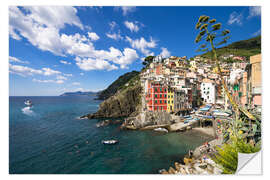 Wall sticker Riomaggiore is one of the five villages of the Cinque Terre