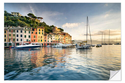 Adesivo murale Alba a Portofino