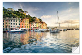 Wall sticker Sunrise in Portofino