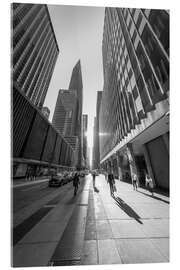 Acrylic print Manhattan