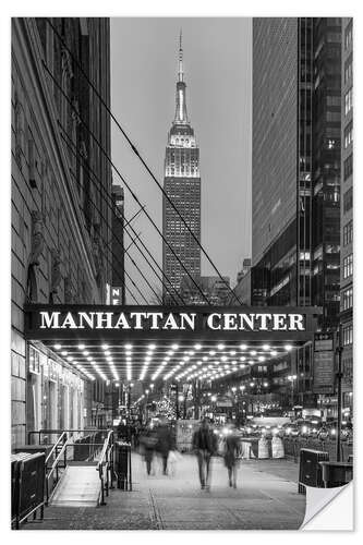 Selvklebende plakat Empire State Building in Midtown Manhattan IV