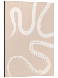 Magnettafel Abstrakte Linie