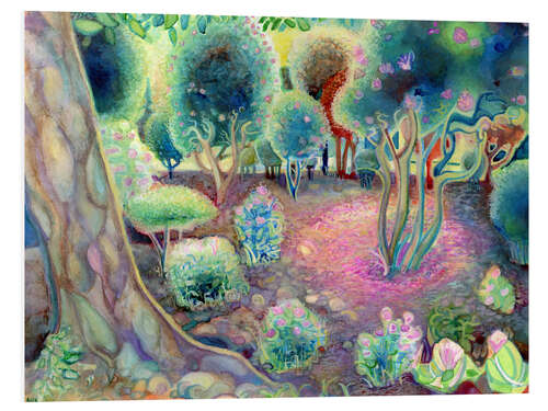 PVC print Rhododendron Garden