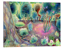 Tableau en plexi-alu Jardin des Rhododendrons