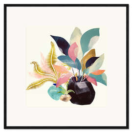 Framed art print Modern Plants