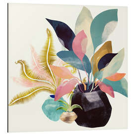 Magnettafel Moderne Pflanzen