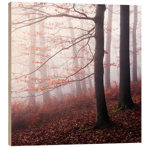 Hout print Stay With Me