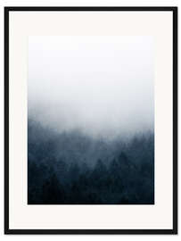 Gerahmter Kunstdruck Überall