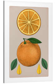 Magnettafel Zwei Orangen