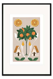 Gerahmter Kunstdruck Valencia