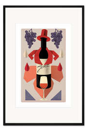 Gerahmter Kunstdruck Tío Pepe