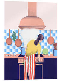 Acrylglasbild In der Küche