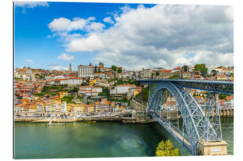 Gallery print Dom Luis I Bridge from Vila Nove de Gaia, Portugal