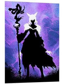 Foam board print Spirit of the Sorceress