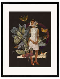 Ingelijste kunstdruk Strawberry Tree