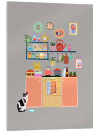 Acrylic print My Kitchen