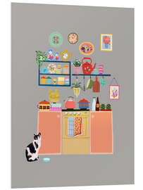 Foam board print My Kitchen