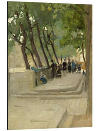 Magnettafel Der Buchmarkt Left Bank, Paris