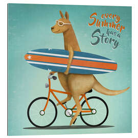 Gallery print Surfer kangaroo