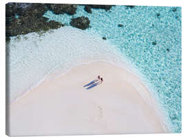 Lienzo  Vacaciones en Maldivas - Matteo Colombo