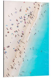 Alubild Sommer am Strand