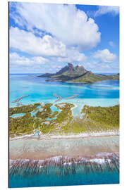 Magnettafel Polynesien aus der Luft