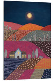 Magnettafel Mitternachtslandschaft II